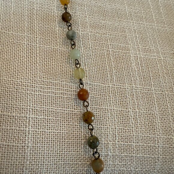 Vintage AB Pendant and Religious Medal Necklace - Picture 6 of 9